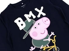 Name It dark sapphire Gurli Gris top